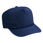 Deluxe Poplin High Crown Golf Style Caps