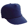Otto Cap Crinkle Taslon High Crown Golf Style Caps Navy