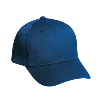 Otto Cap Deluxe Cotton Twill Low Profile Pro Style Air Mesh Back Caps Navy