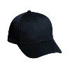 Otto Cap Deluxe Cotton Twill Low Profile Pro Style Air Mesh Back Caps Black