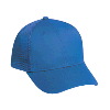 Otto Cap Deluxe Cotton Twill Low Profile Pro Style Air Mesh Back Caps Royal