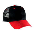 Cotton Twill Low Profile Pro Style Mesh Back Two Tone Color Caps
