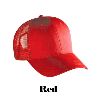 Otto Cap Cotton Twill Low Profile Pro Style Mesh Back Caps Red