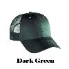 Otto Cap Cotton Twill Low Profile Pro Style Mesh Back Caps Dark Green