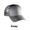 Otto Cap Cotton Twill Low Profile Pro Style Mesh Back Caps Gray