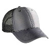 Otto Cap Polyester Foam Front Low Profile Pro Style Mesh Back Caps Gray