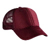 Otto Cap Polyester Foam Front Low Profile Pro Style Mesh Back Caps Burgundy Maroon