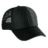 Otto Cap Polyester Foam Front Low Profile Pro Style Mesh Back Caps Dark Green