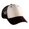 Otto Cap Polyester Foam Front Low Profile Pro Style Mesh Back Two Tone Color Caps Brown/Tan/Brown