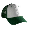 Otto Cap Polyester Foam Front Low Profile Pro Style Mesh Back Two Tone Color Caps Dark Green/White/Dark Green