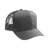 Otto Cap Cotton Twill Pro Style Mesh Back Caps Charcoal Gray