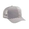 Otto Cap Cotton Twill Pro Style Mesh Back Caps Gray