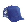 Otto Cap Cotton Twill Pro Style Mesh Back Caps Royal