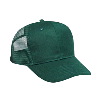 Otto Cap Cotton Twill Pro Style Mesh Back Caps Dark Green