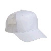 Otto Cap Cotton Twill Pro Style Mesh Back Caps White