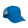 Otto Cap Cotton Twill Pro Style Mesh Back Caps Royal