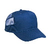 Otto Cap Cotton Twill Pro Style Mesh Back Caps Navy