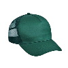 Otto Cap Cotton Twill Five Panel Low Profile Pro Style Mesh Back Caps Dark Green
