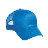 Otto Cap Cotton Twill Five Panel Low Profile Pro Style Mesh Back Caps Royal