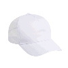 Otto Cap Cotton Twill Five Panel Low Profile Pro Style Mesh Back Caps White