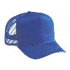Otto Cap Cotton Twill Five Panel Pro Style Mesh Back Caps Royal