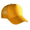 Otto Cap Polyester Foam Front Five Panel Pro Style Mesh Back Caps Gold