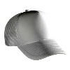 Otto Cap Polyester Foam Front Five Panel Pro Style Mesh Back Caps White