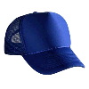 Otto Cap Polyester Foam Front Five Panel Pro Style Mesh Back Caps Royal