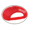 Otto Cap Polyester Foam Front Five Panel Pro Style Mesh Back Caps 