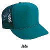 Otto Cap Polyester Foam Front High Crown Golf Style Mesh Back Caps Jade