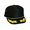 Otto Cap Polyester Foam Front Oak Leaves High Crown Golf Style Mesh Back Cap 