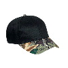 Otto Cap Camouflage Visor Cotton Twill Low Profile Pro Syle Two Tone Color Caps Khaki/Brown/Light Olive Green/Black
