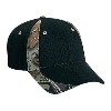 Otto Cap Camouflage Piping Design Cotton Twill Low Profile Pro Style Two Tone Color Caps Black/Khaki/Brown/Light Olive Green