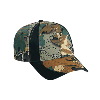 Otto Cap Camouflage and Hunter Orange Low Profile Cap Khaki/Brown/Light Olive Green/Black