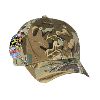 Otto Cap Stretchable Camouflage Cotton Twill "Otto Flex" Low Profile Pro Style Caps Khaki/Brown/Light Olive Green