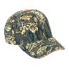 Otto Cap Camouflage Cotton Twill Sandwich Visor Low Profile Pro Style Caps Dark Green/Khaki/Brown