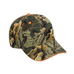 Camouflage Cotton Twill Sandwich Visor Low Profile Pro Style Caps