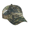 Otto Cap Camouflage Cotton Twill Low Profile Pro Style Mesh Back Caps Olive Green/Black/Dark Green