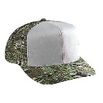 Camouflage Cotton Twill Pro Style Mesh Back Two Tone Color Cap