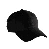 Otto Cap Pocket Design Brushed Cotton Twill Low Profile Pro Style Caps Black