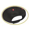 Otto Cap Flame Pattern Visor Brushed Cotton Twill Low Profile Pro Style Two Tone Color Cap 
