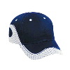 Otto Cap Brushed Cotton Twill Polyester Pro Mesh Low Profile Pro Style Caps Navy/White/White