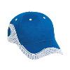 Otto Cap Brushed Cotton Twill Polyester Pro Mesh Low Profile Pro Style Caps Royal/White/White