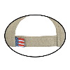 Otto Cap United States Flag Flame Pattern Brushed Cotton Twill Low Profile Pro Style Caps 