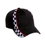 Racing Pattern Brushed Cotton Twill Low Profile Pro Style Caps