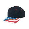 Otto Cap United States Flag With Yellow Ribbon Caps Black/Red/Red