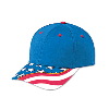 Otto Cap United States Flag With Yellow Ribbon Caps Royal/Red/Red