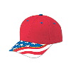Otto Cap United States Flag With Yellow Ribbon Caps Red/Royal/Royal