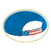 Otto Cap United States Flag Visor Cotton Twill Pro Style Caps 