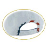 Otto Cap United States Flag Visor Binding Design Cotton Twill Low Crown Golf Style Caps 